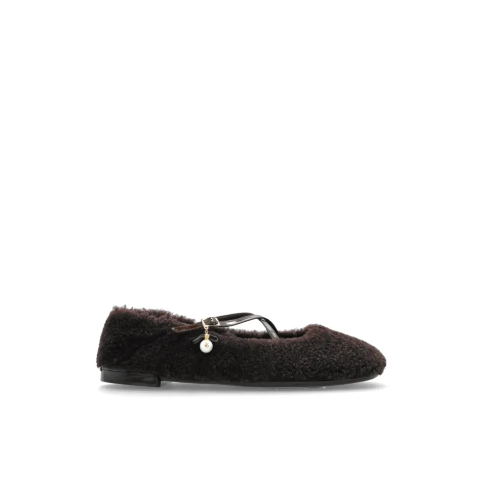 Ballerines en fourrure Eleri
