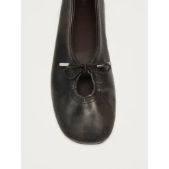Ballerines Rosalind en cuir à effet vintage