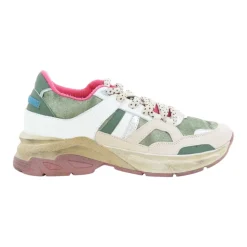 Baskets Femme Kaki