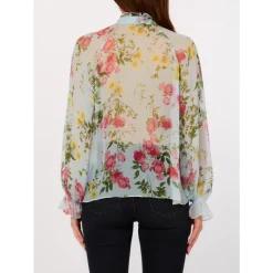 Blouse à Volants Florale