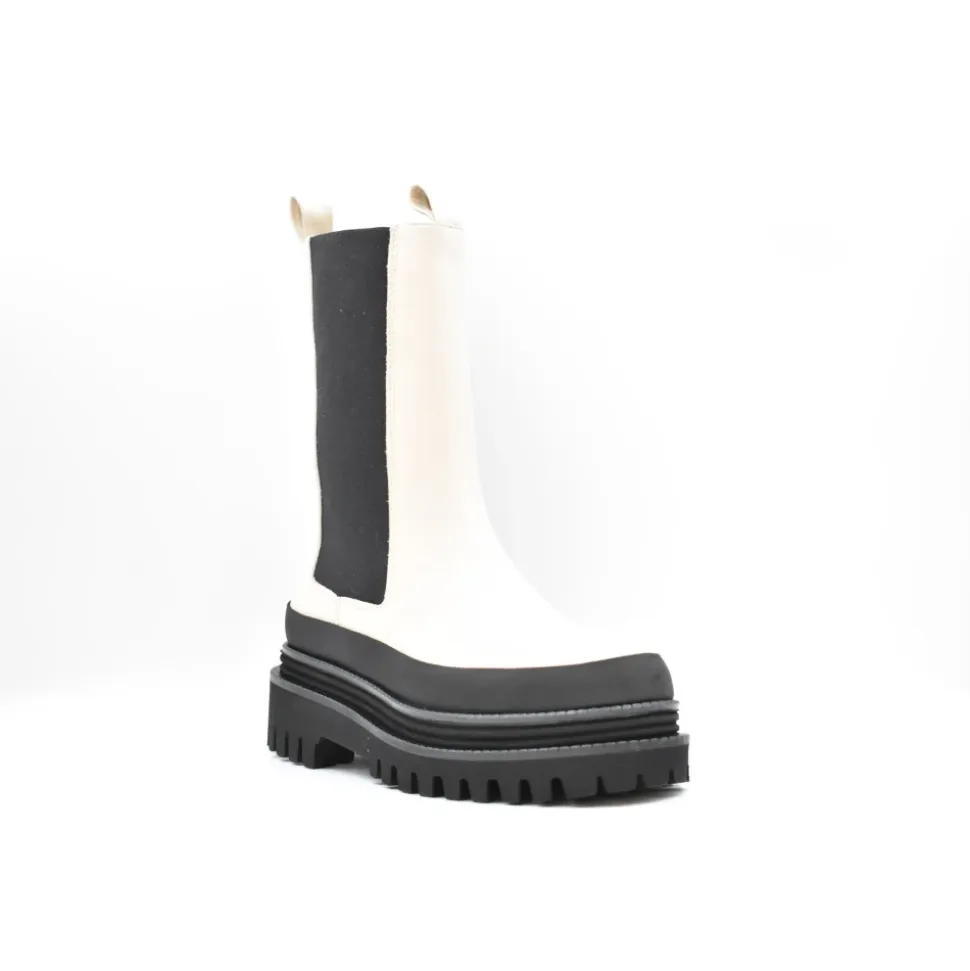 Bottes Chelsea Blanches