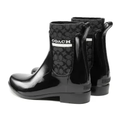 Bottes Wellington Noires en Caoutchouc
