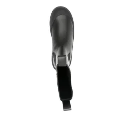 Bottine Cheville en Cuir Noir