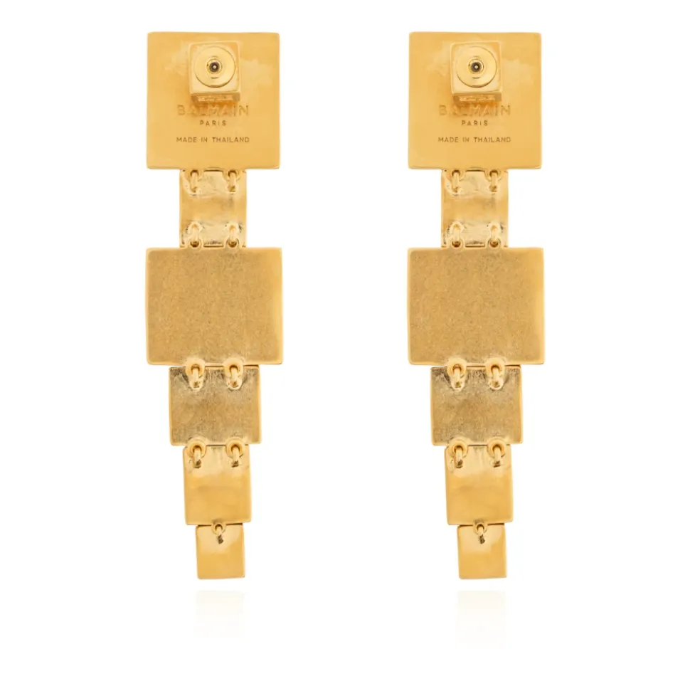 Boucles d'oreilles avec cristaux scintillants