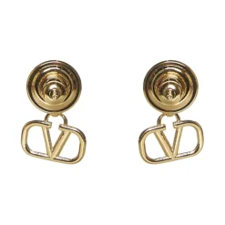 Boucles d'oreilles VLogo Signature avec cristaux Swarovski