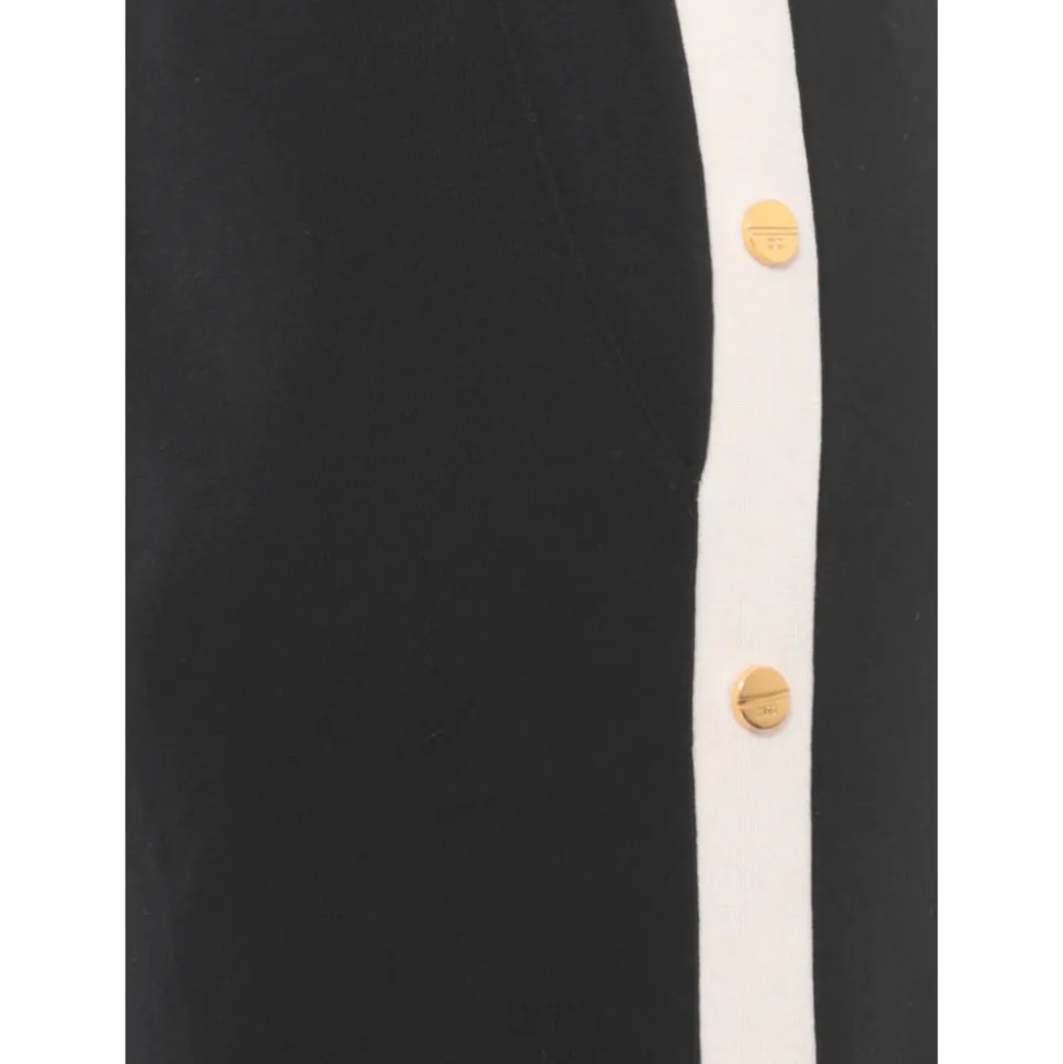 Button Stripe Trousers