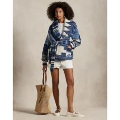 Cardigan Intarsia Patchwork