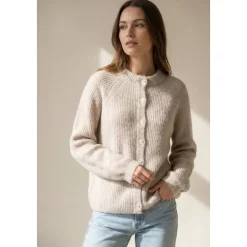 Cardigan Raton Laveur et Cachemire