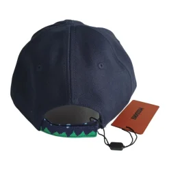 Casquette de baseball en coton bleu