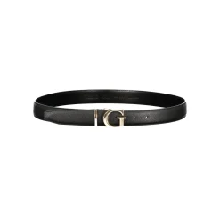 Ceinture, boucle métallique, logo