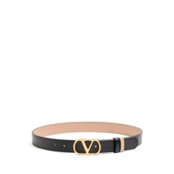 Ceinture Boucle Nero/Rose Sable