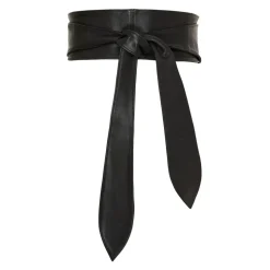 Ceinture en cuir à la taille