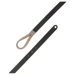 Ceinture en cuir Nappa à chaîne