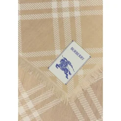 Écharpe en mélange de laine brodée