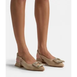 Chaussure brogue plate