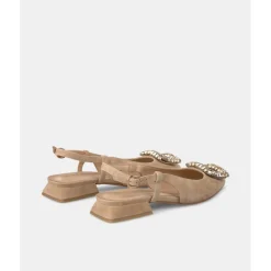 Chaussure brogue plate