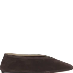 Chaussures plates en daim Luna