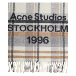 Check logo scarf - Wide