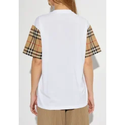 Check Sleeves T-Shirt