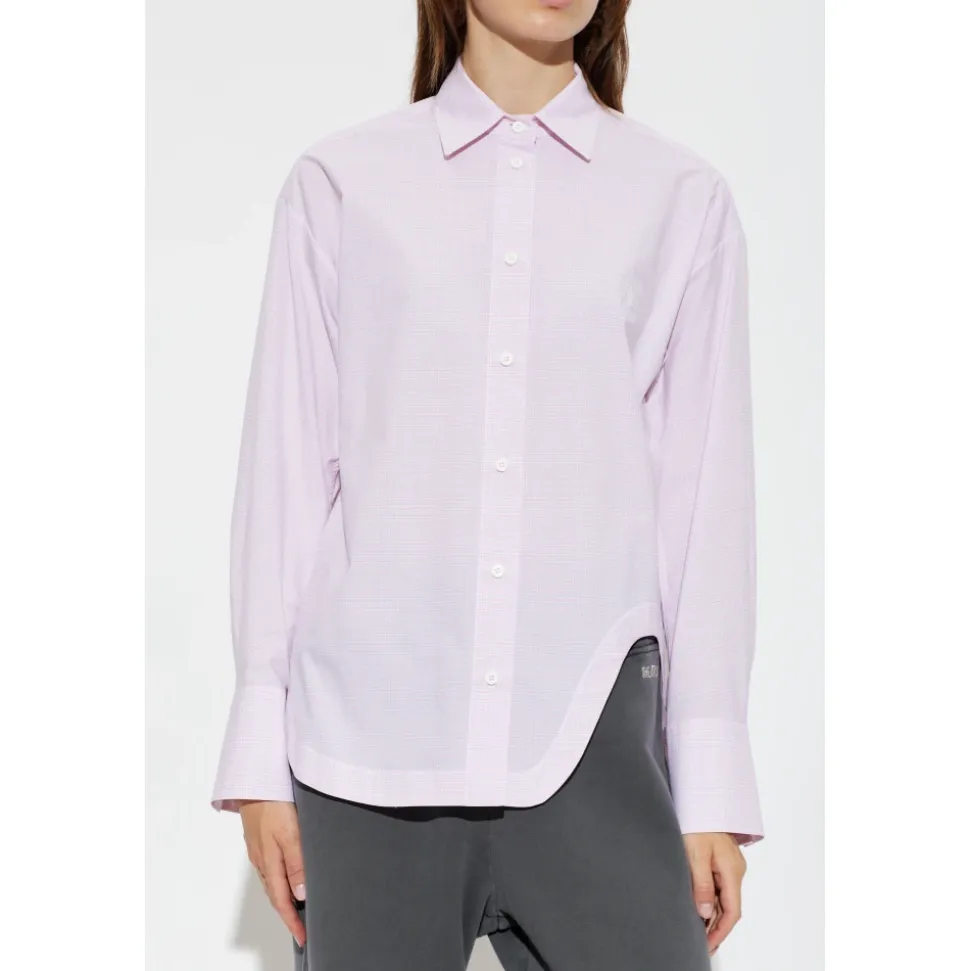 Chemise à carreaux