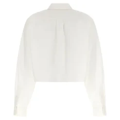 Chemise courte brodée