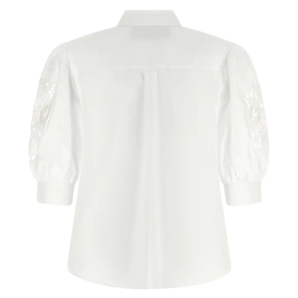 Chemise en popeline de coton