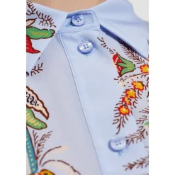 Chemise en Soie Imprimée