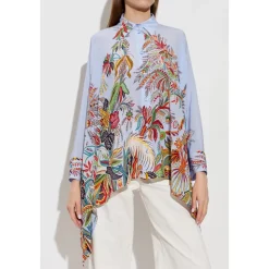 Chemise en Soie Imprimée