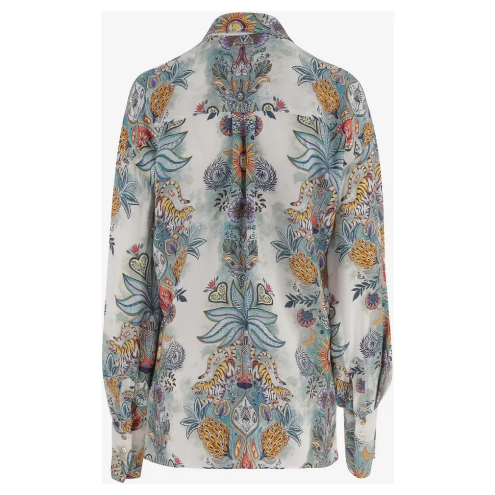 Chemise Manches Longues Imprimé Botanique