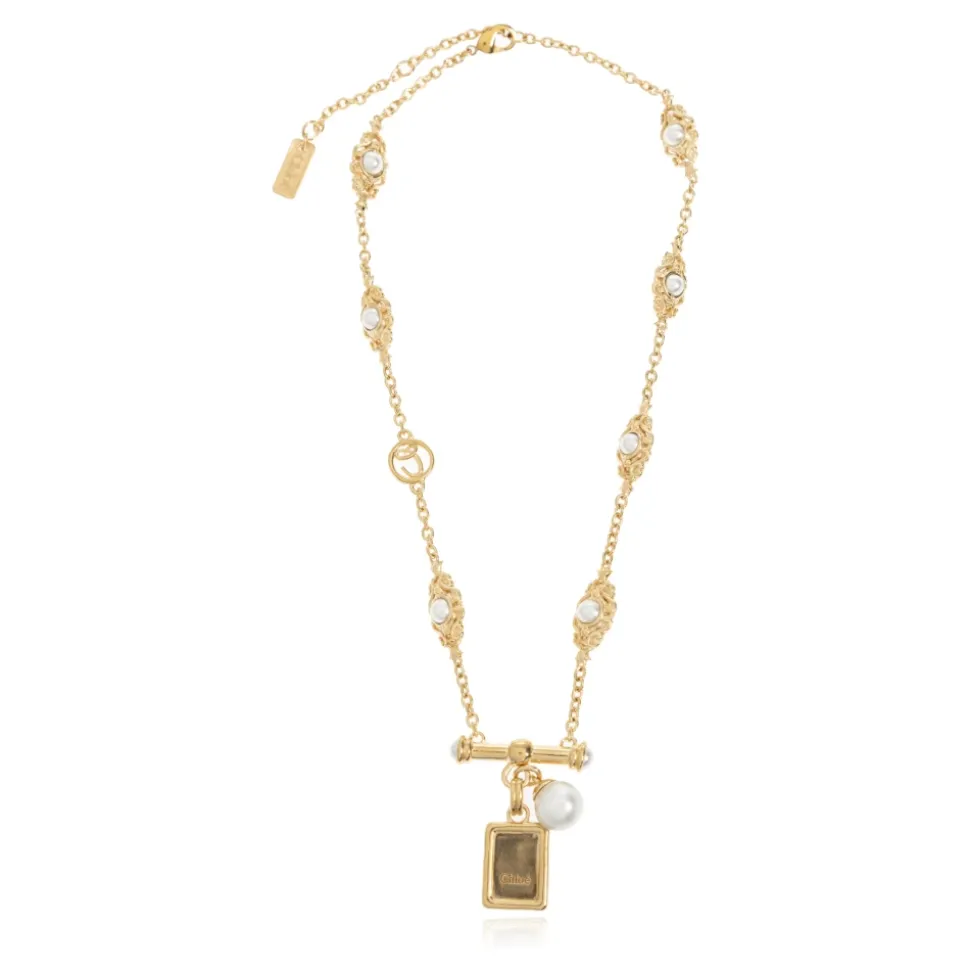 Collier avec perles