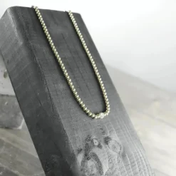 Collier Étanche avec CZ et Boule Scintillante