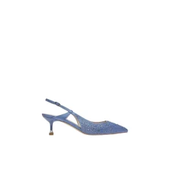 Escarpins pointus en cuir