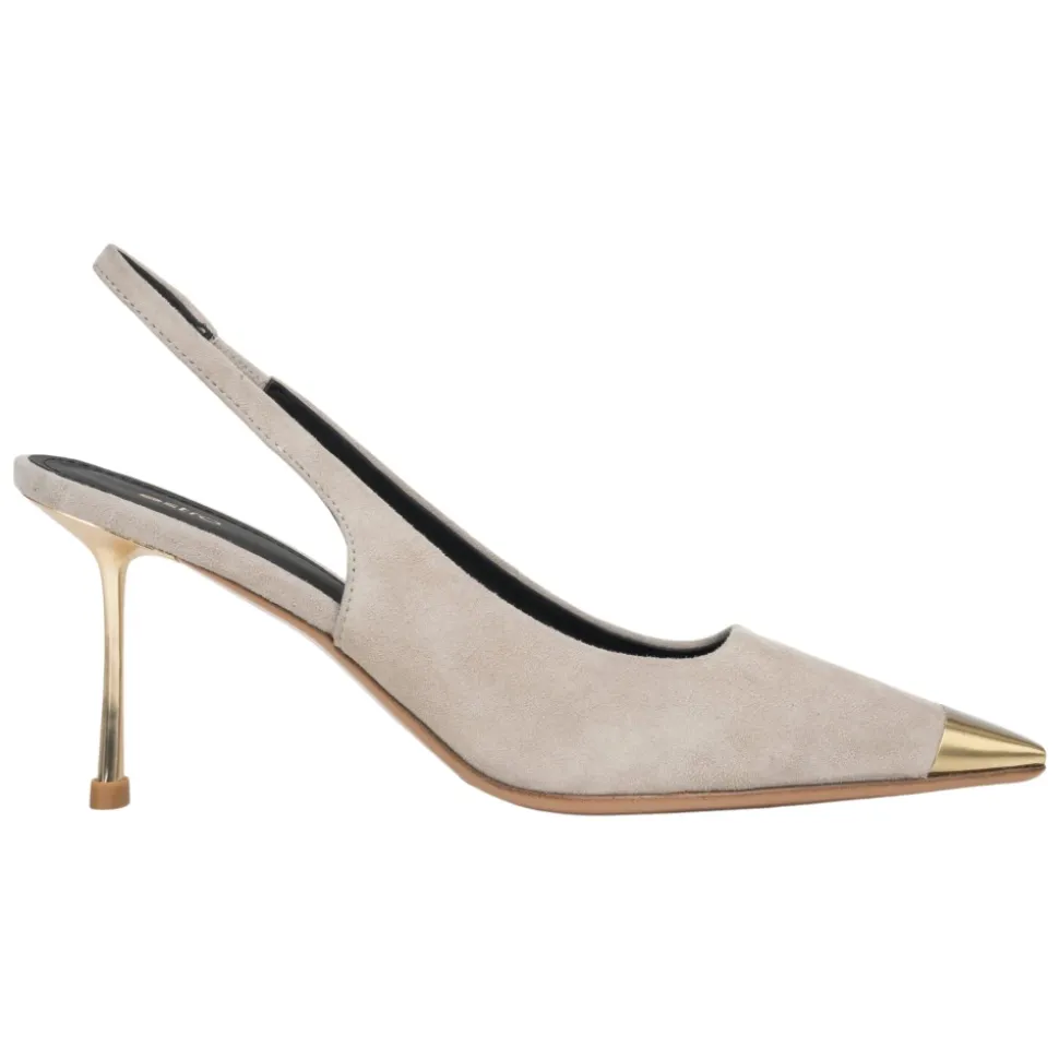 Escarpins Slingback en Velours