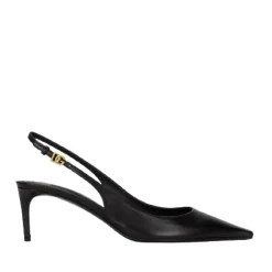 Escarpins Slingbacks en cuir Nappa