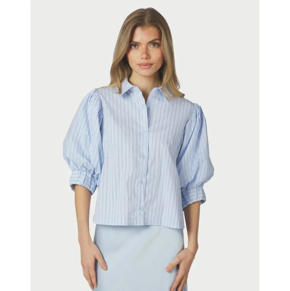 Etta Stripe Stone Shirt