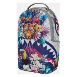 Flowering Jungle Shark Backpack