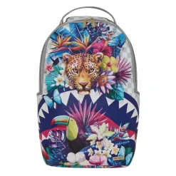 Flowering Jungle Shark Backpack