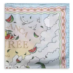 Foulard en soie moyen