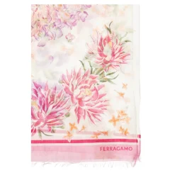 Foulard à motif floral