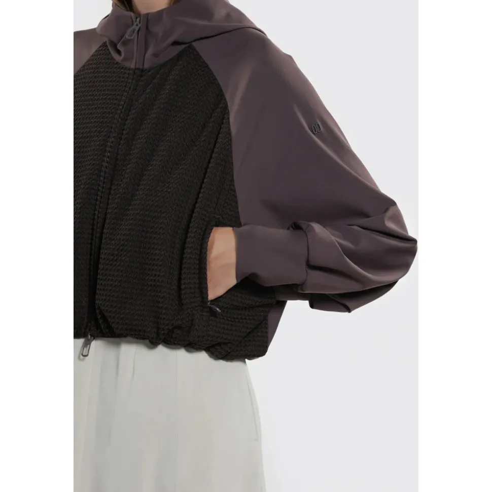 Giacca manica raglan rete