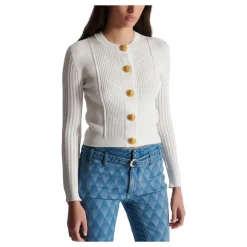 Gilet en maille cropped