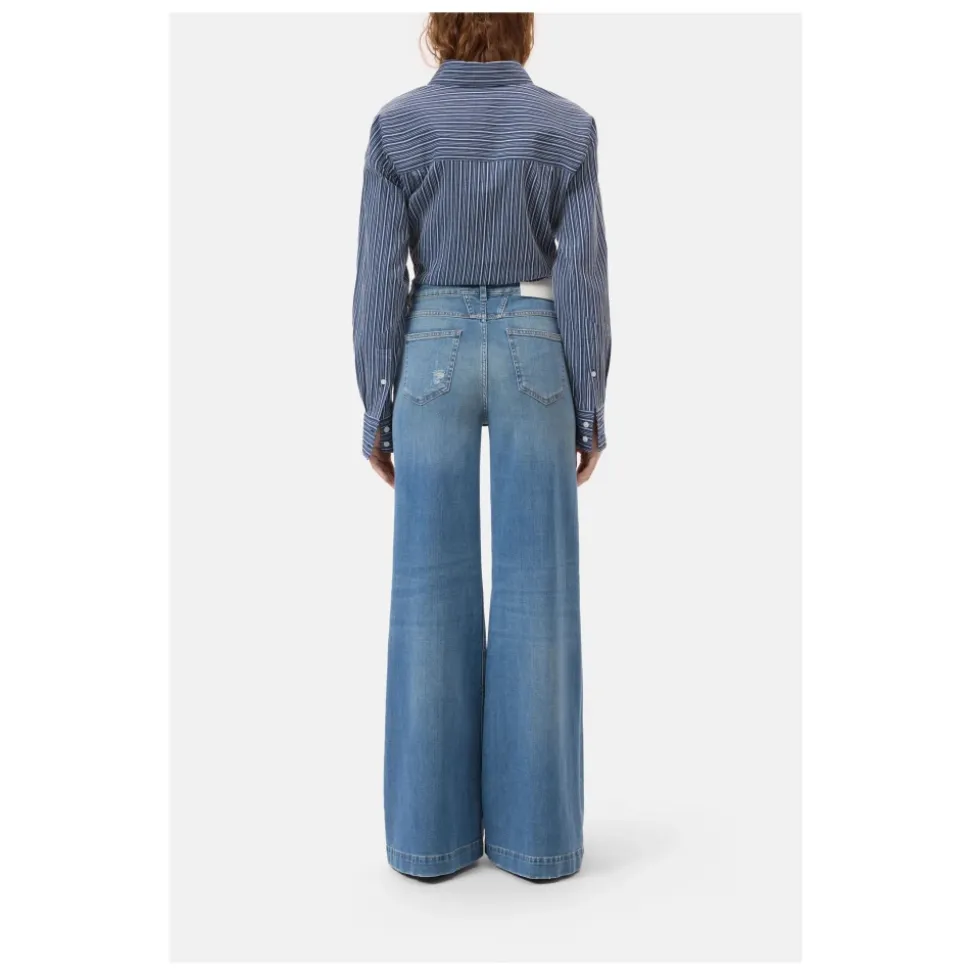Glow Up Jeans Bleu