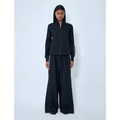 High-Neck Zip Jacket