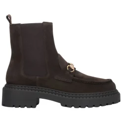 Italian Velour Chelsea Boots