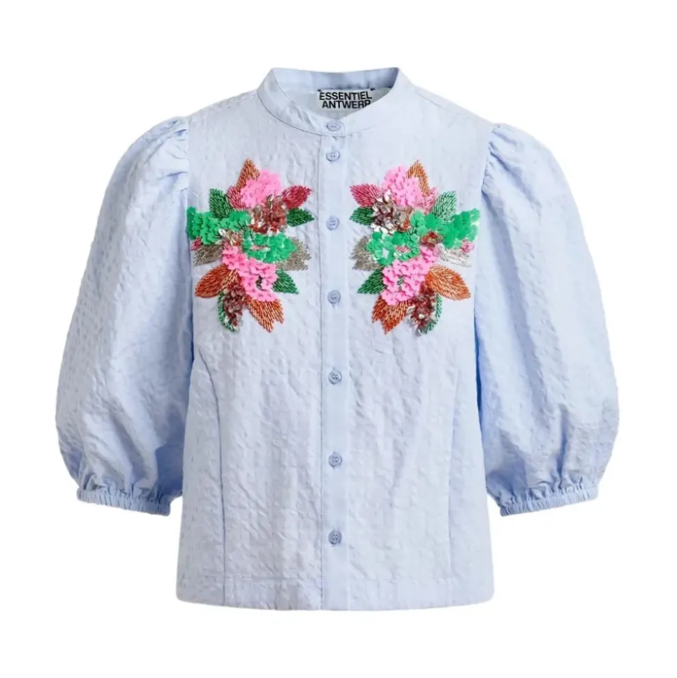 Jaiden Floral Sequin Shirt
