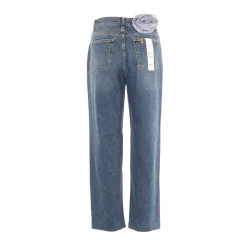 Jean droit avec ceinture