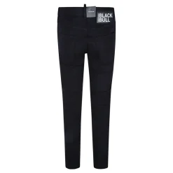 Jean Skinny Noir Court en Denim