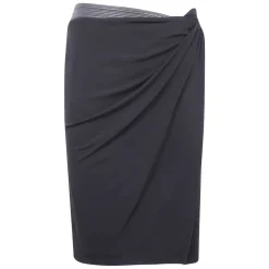 Jupe en jersey stretch crêpé