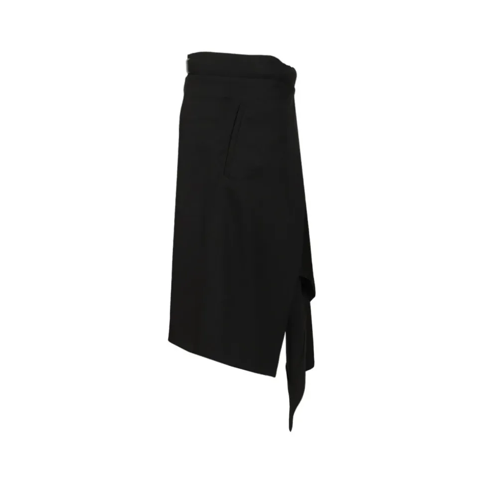 Jupe Midi en Laine