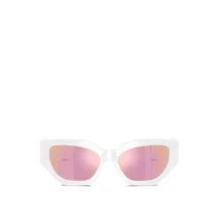 Lunettes de soleil à monture géométrique